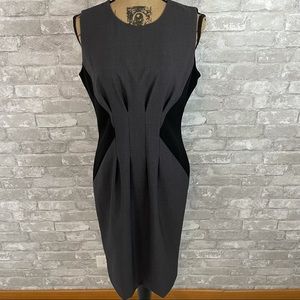 Calvin Klein Pleated Sheath Dress